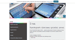Desktop Screenshot of kserokopiarki-centrum.pl