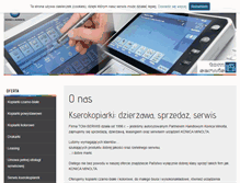 Tablet Screenshot of kserokopiarki-centrum.pl